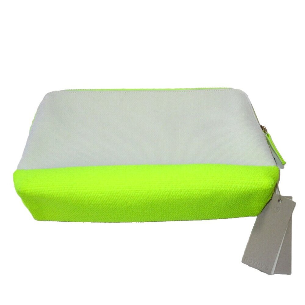 NWT Rothy’s The Vanity Set in Terry Tennis Large Clutch Bag ONLY